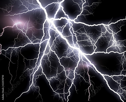 Photo: Huge lightning Huge lightning