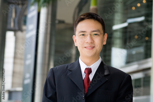 Photo: Good looking asian business man Good looking asian business man