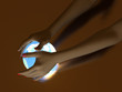 Hand and Luminous globe