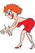 Glad woman