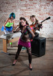 Female punk rock band