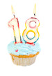 Photo: Eighteenth birthday cupcake Eighteenth birthday cupcake