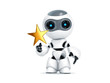robot with star