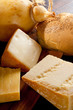variety of chese and bread vertical shoot variety of chese and bread vertical shoot