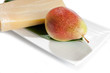 sbrinz typical swiss cheese with pear sbrinz typical swiss cheese with pear