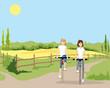 cycle path