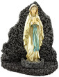 statuette Vierge Marie immaculée conception, fond blanc
