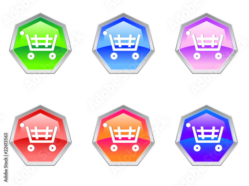 Vector: Shopping Trolley Cash Logo Design Icon Shopping Trolley Cash Logo Design Icon