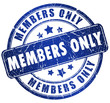 Members only stamp