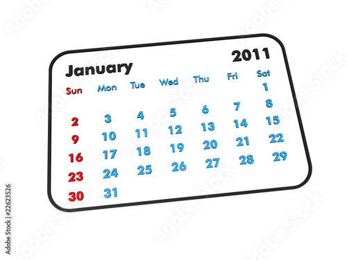 january 2011 calendar planner. January 2011 calendar
