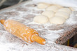 dough for rolls.