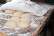 dough for rolls.
