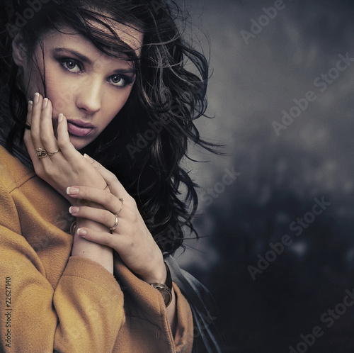 Photo: Portrait of a calm young woman Portrait of a calm young woman