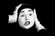 Street mime.