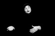 Street mime.