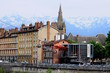 Gondelbahn über  Grenoble -Talstation