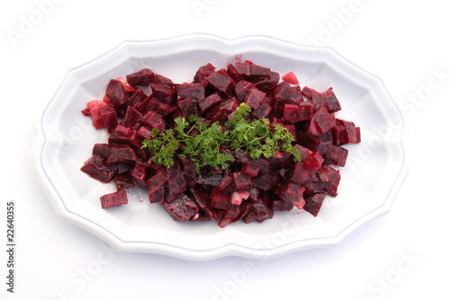 Photo: Salade de betteraves Salade de betteraves