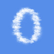 clouds in shape of figure zero clouds in shape of figure zero