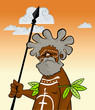 Aborigine with Spear Aborigine with Spear