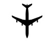 Photographie : airplane airbus  silhouette cg