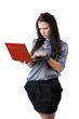 Woman with laptop