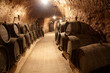 Corridor in winery Corridor in winery