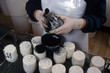 fromage de chêvre cendré