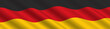 German Flag in the Wind