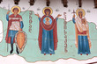 Orthodox icon on wall