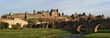 Vista panoramica de la ciudad de Carcassonne, Francia Vista panoramica de la ciudad de Carcassonne, Francia