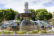 fountain at La Rotonde, Aix-en-Provence, Provence, France fountain at La Rotonde, Aix-en-Provence, Provence, France