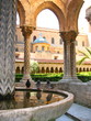Foto: Sicile, Cloître de la cathédrale de Monreale Sicile, Cloître de la cathédrale de Monreale