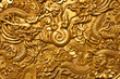 The dragon sculpture, Chinese temple in Thailand