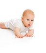 Boy crawling