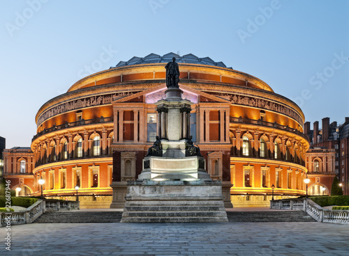 Photo: Royal Albert Hall at Night Royal Albert Hall at Night