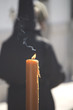 cirio en procesión de semana santa