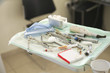 Equipment at the dentist