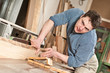 Holzverarbeitung in der Schreinerei Holzverarbeitung in der Schreinerei