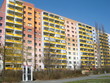 Bunte Plattenbauten