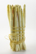 asperges blanches en botte