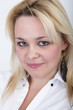 junge blonde Frau