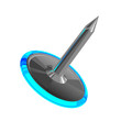 blue pushpin