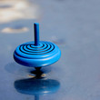 Kreisel in blau