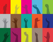 hands silhouettes