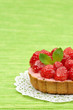 Raspberry tartlet