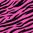 Animal background pattern - pink tiger skin texture. VECTOR