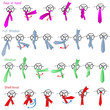 Vector tie and knot instructions Vector tie and knot instructions