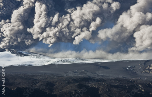 Photo: Eyjafjallajokull volcano Eyjafjallajokull volcano