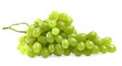 Green grapes isolated on white Green grapes isolated on white