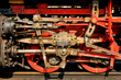 triebwerk einer dampflokomotive
